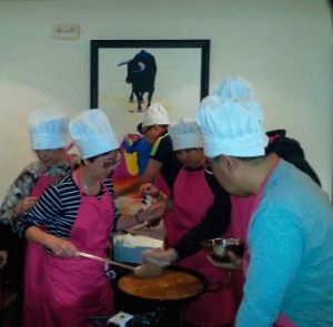 taller de paella