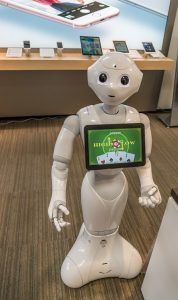 robot eventos
