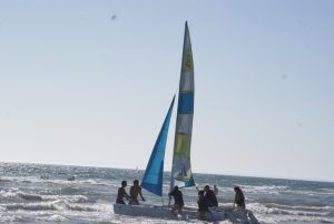 Team building sailing in Spain