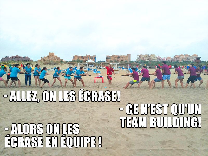 mèmes team building