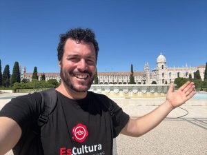 El equipo de Es.Cultura en Portugal