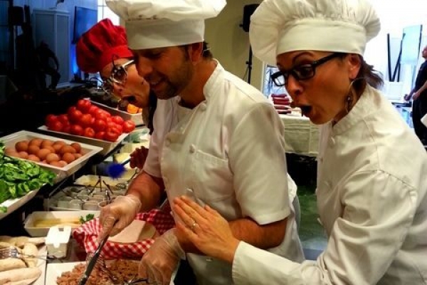 Team building, cocina