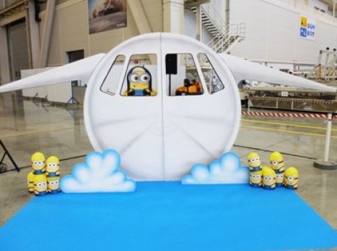 Family day minions decoration